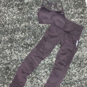 Gymskark energy seamless set